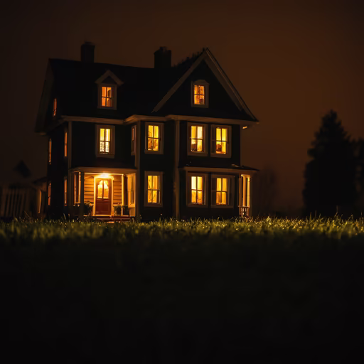 Nightfall at the Homestead