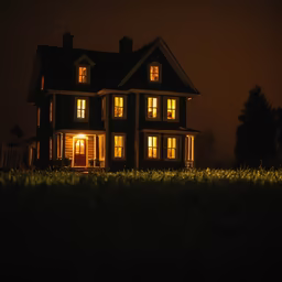 Nightfall at the Homestead Nightfall at the Homestead