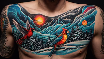Winter Cardinals Winter Cardinals