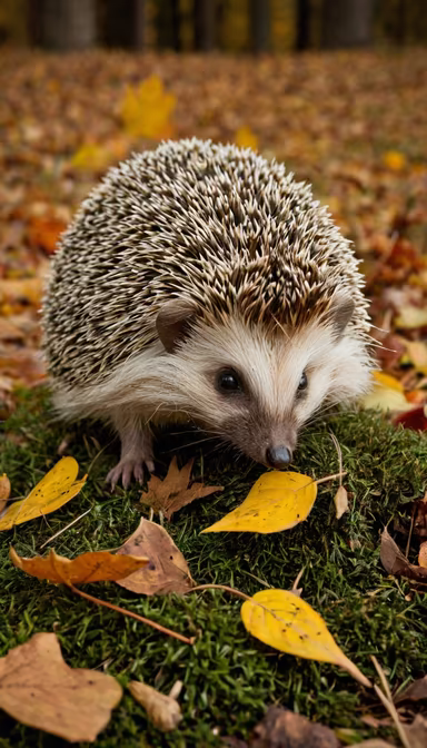 Autumn Hedgehog