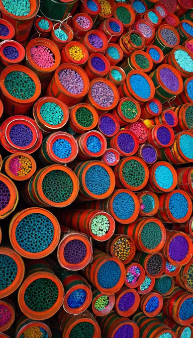 Colorful Incense Sticks Colorful Incense Sticks