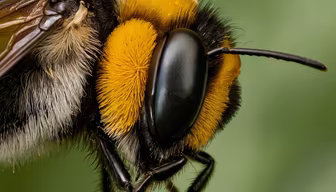 Bumble Bee Close-Up