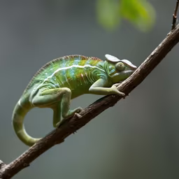 Chameleon on a Branch