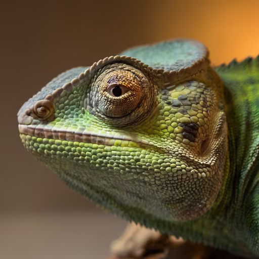 Chameleon Close-Up