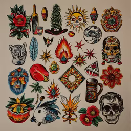 Tattoo Flash Sheet Tattoo Flash Sheet