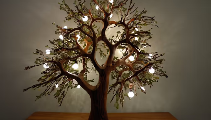 Enchanted Tree Lamp