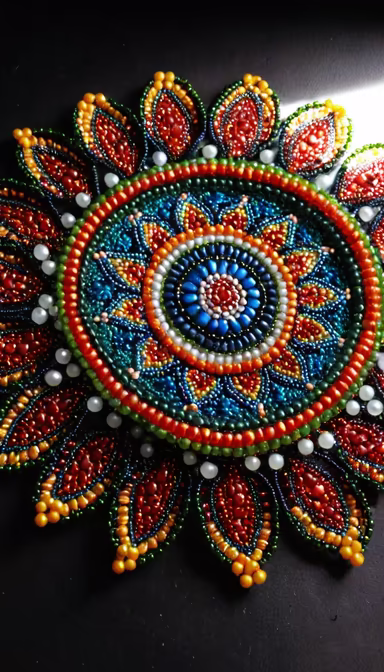 Beaded Mandala Beaded Mandala