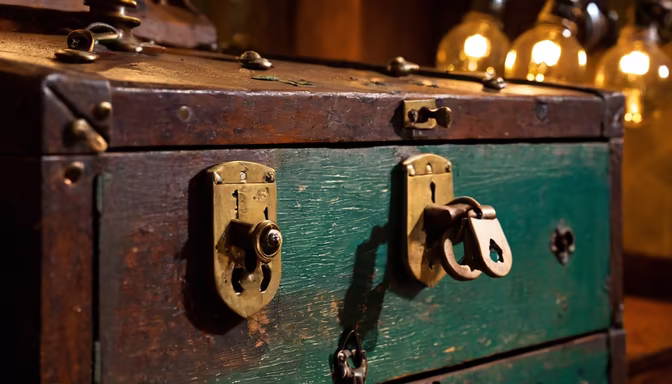 Vintage Treasure Chest