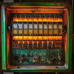 Vintage Control Panel
