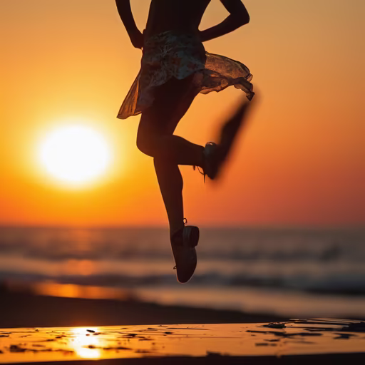 Sunset Leap