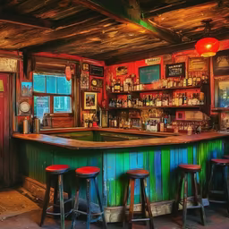 Cozy Bar Corner