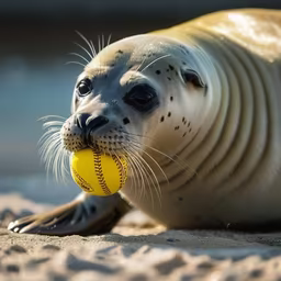 Seal with a Ball