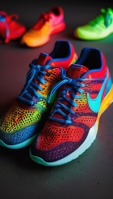 Colorful kicks Colorful kicks