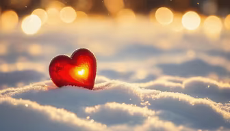 Heart in the Snow Heart in the Snow