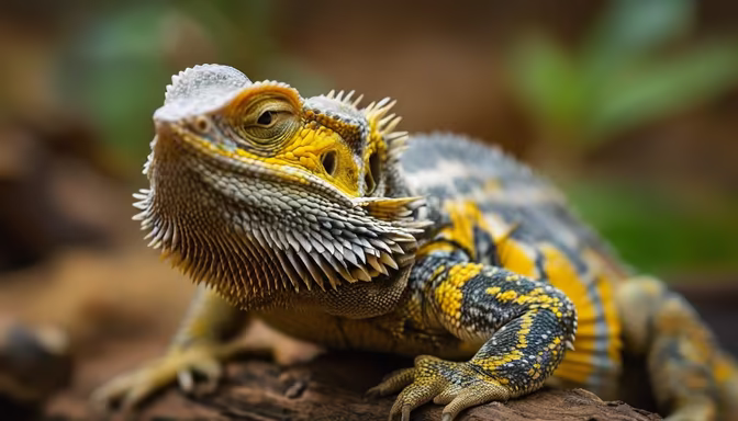 Bearded Dragon Close-Up
