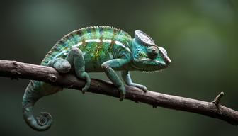 Chameleon on a Branch