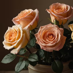 Peach Roses Peach Roses
