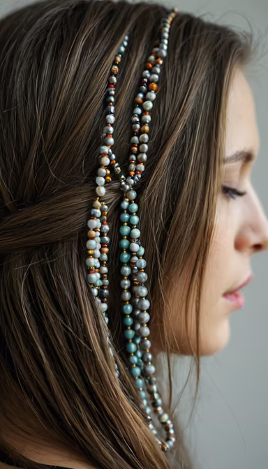 Bohemian Hair Adornment Bohemian Hair Adornment