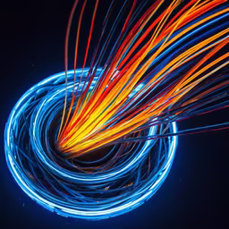 Fiber Optic Burst Fiber Optic Burst