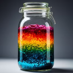 Rainbow Jar Rainbow Jar
