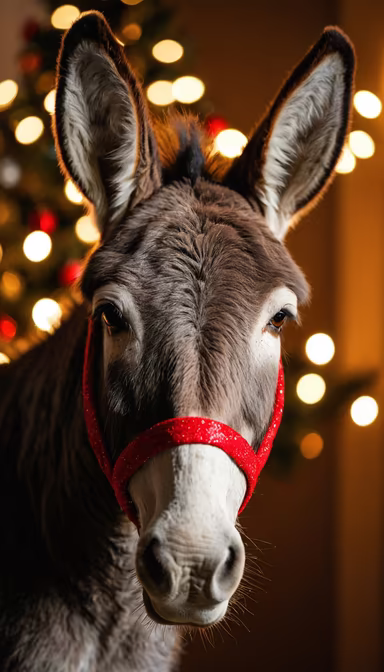 Festive Donkey