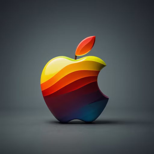 A Colorful Apple