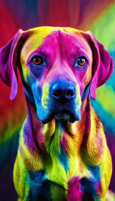 Psychedelic Pup Psychedelic Pup