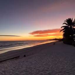Beach at Sunset