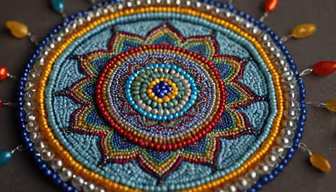 Beaded Mandala Beaded Mandala