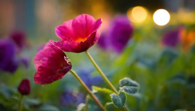Crimson Blooms