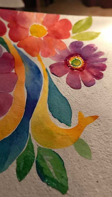 Watercolor Blooms Watercolor Blooms
