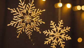 Golden Snowflakes Golden Snowflakes