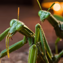Praying Mantis Duo