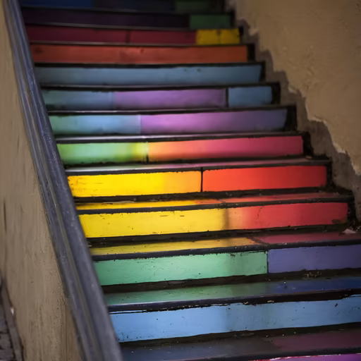 Rainbow Steps