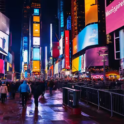 Times Square at Night
