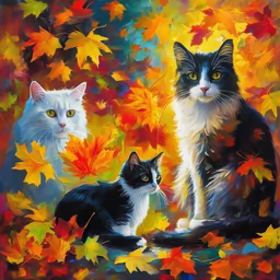 Autumn Cats Autumn Cats