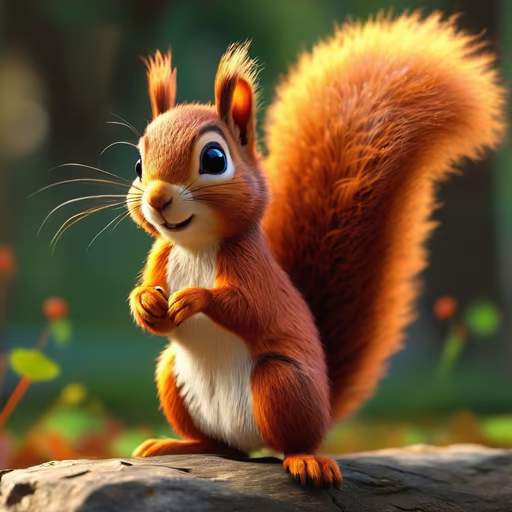 Squirrel's Smile