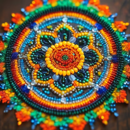 Beaded Mandala