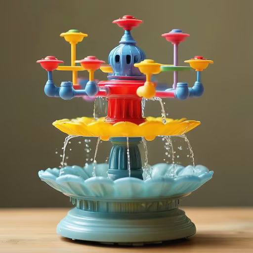 Colorful Fountain