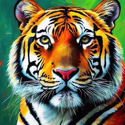 Tiger Portrait Tiger Portrait