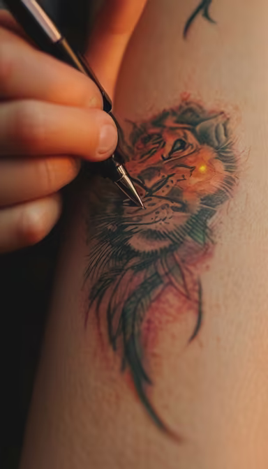 Lion Tattoo Art Lion Tattoo Art