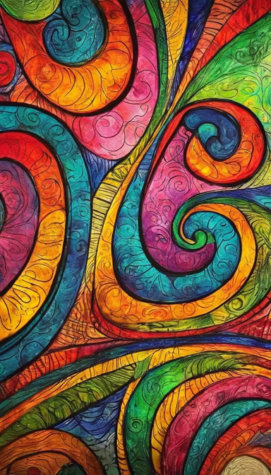 Vibrant Swirls Vibrant Swirls