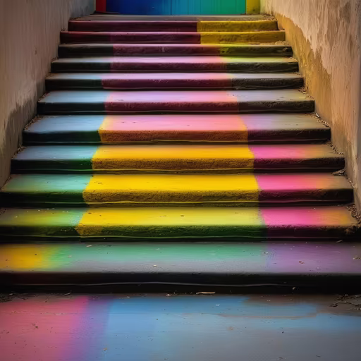 Rainbow Steps
