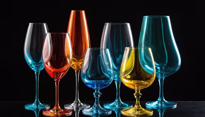 Colorful Glassware