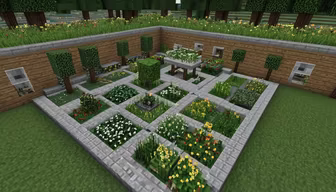 Minecraft Garden