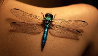 Dragonfly Landing Dragonfly Landing