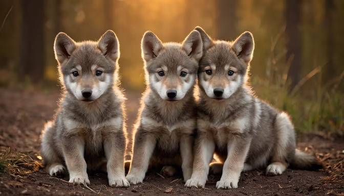 Three Little Wolves