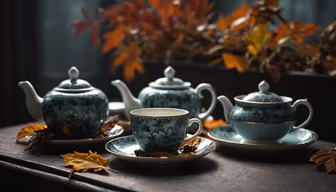 Autumn Tea Time Autumn Tea Time