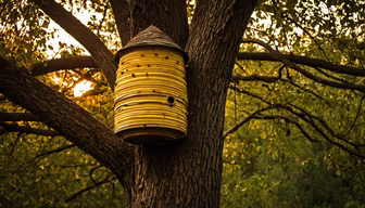 Beehive in the Woods