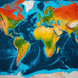 World Topography World Topography